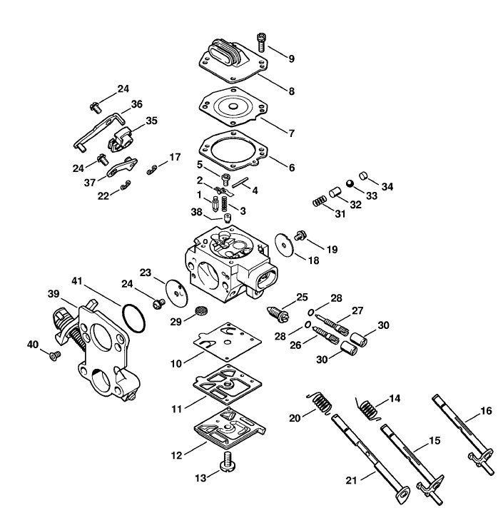 Carburetor HD41A