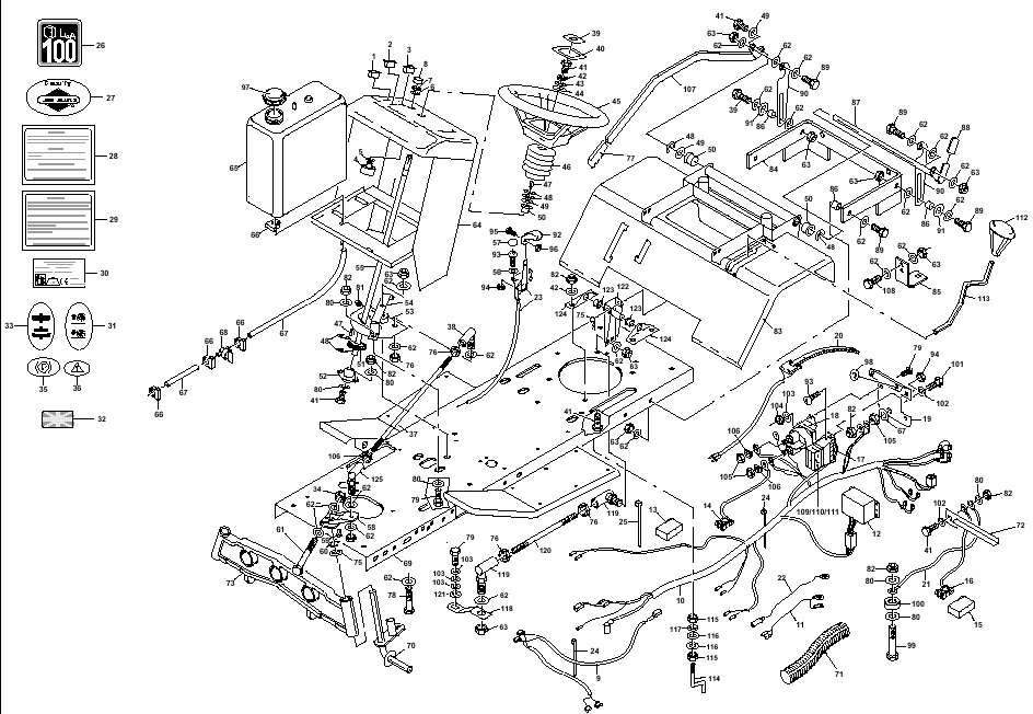 Steering/ Gear Change and Electrical Controls