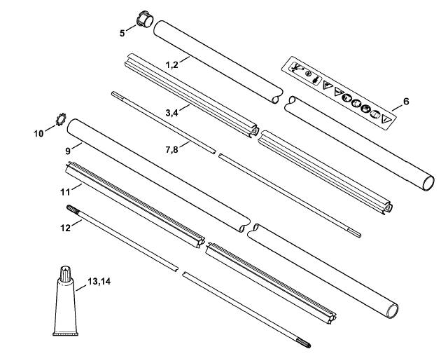 Drive tube assembly