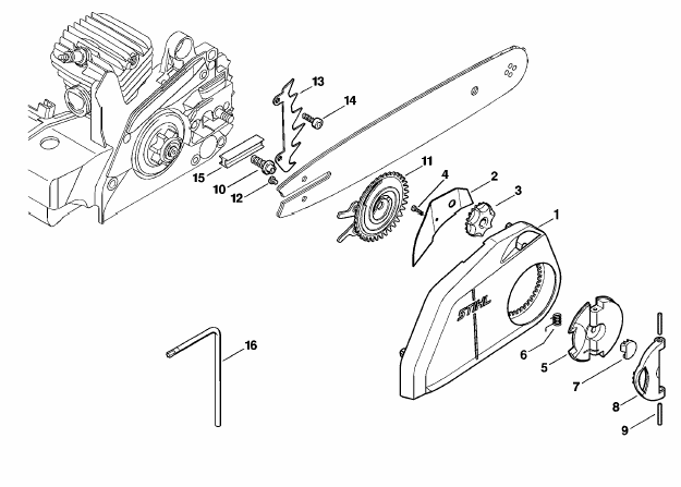 Quick tensioner parts