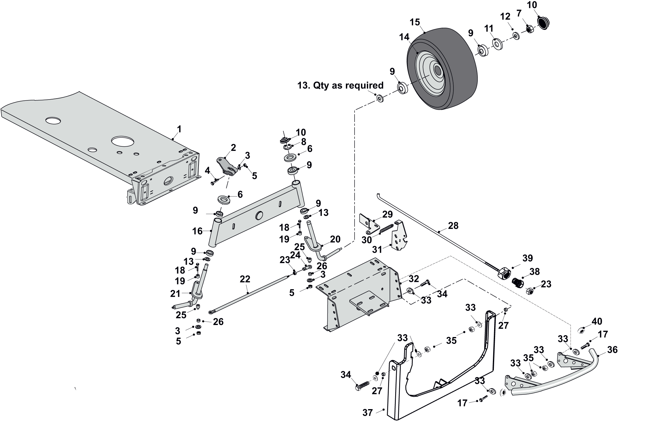 Front Axle Assembly