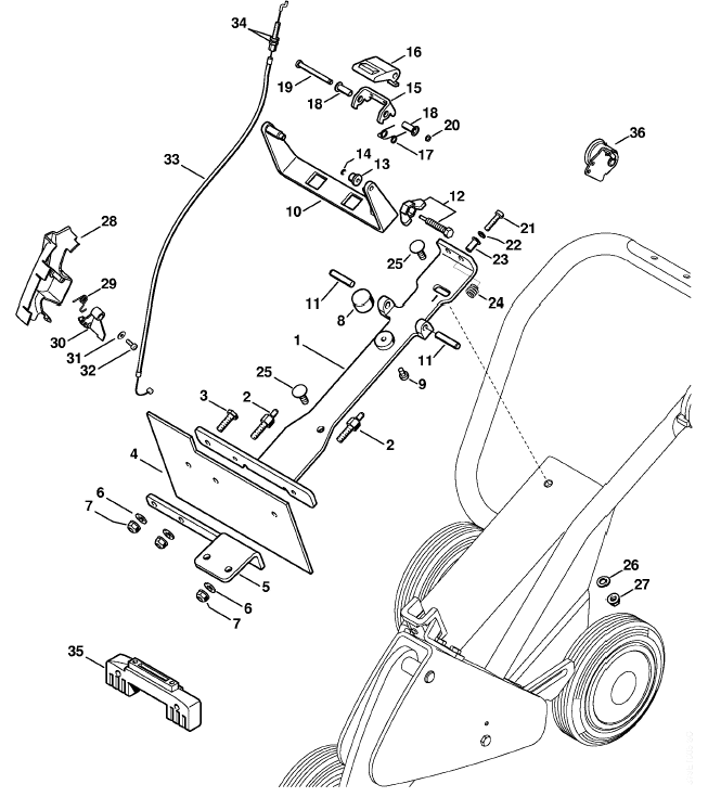 Support Throttle Control TS 400