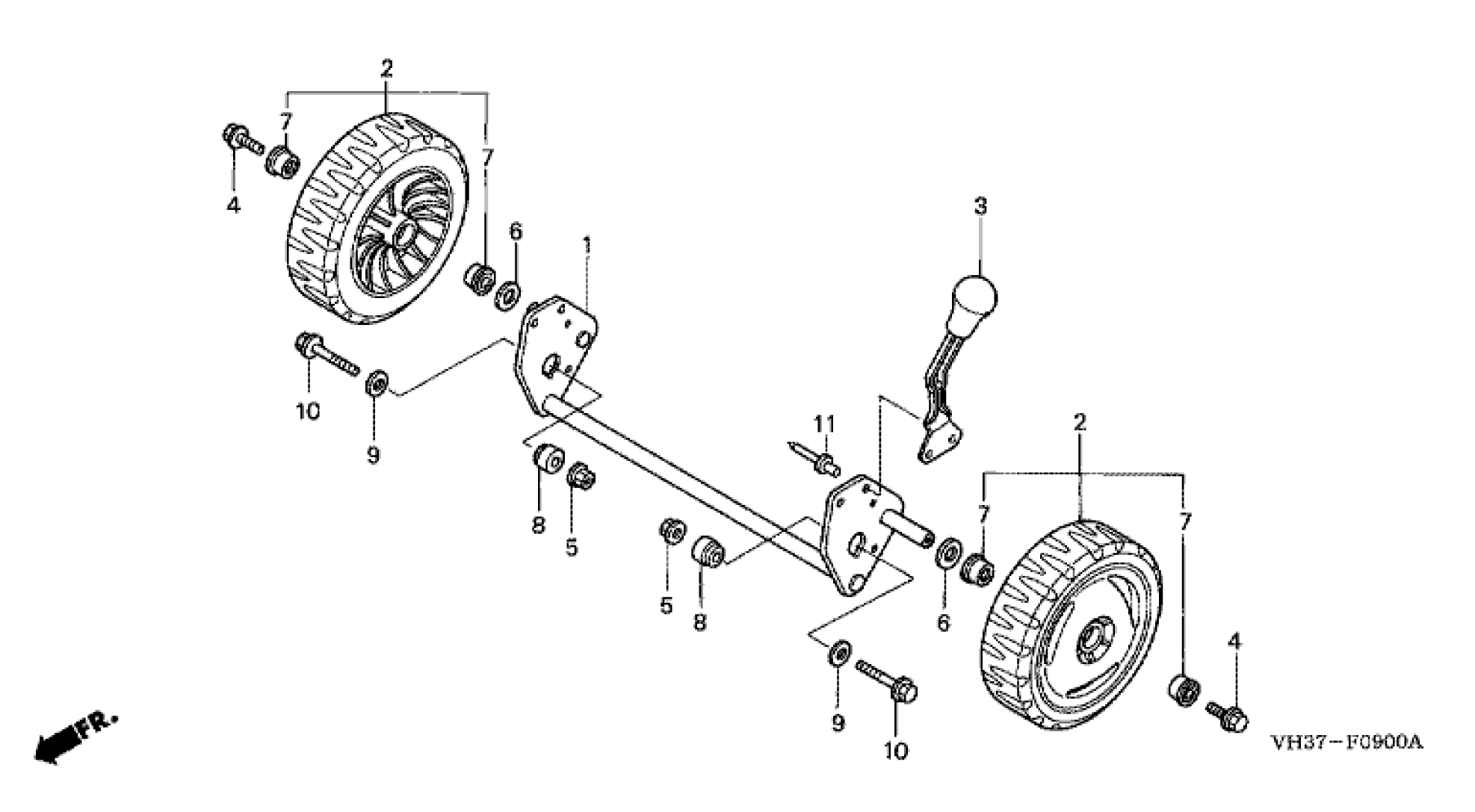 REAR WHEEL PUSH
