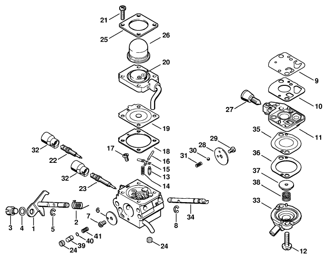 Carburetor C1Q-S110C (43.2008)