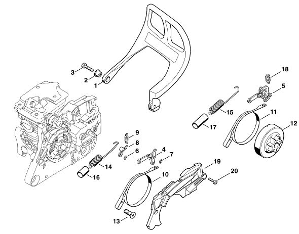 Chain brake