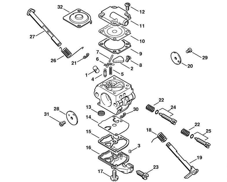 Carburetor C1Q-S32A 