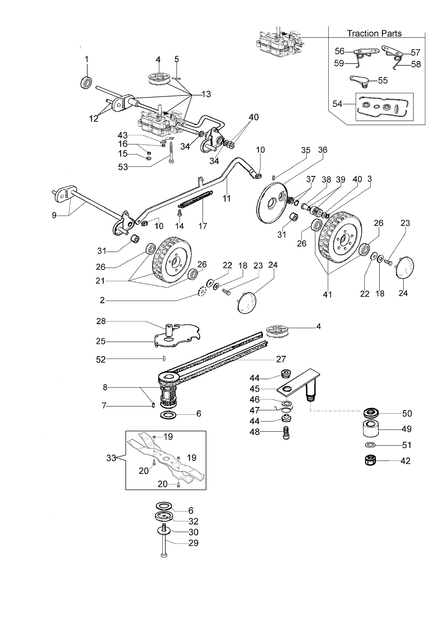 Axle Assy (Till February 2013)