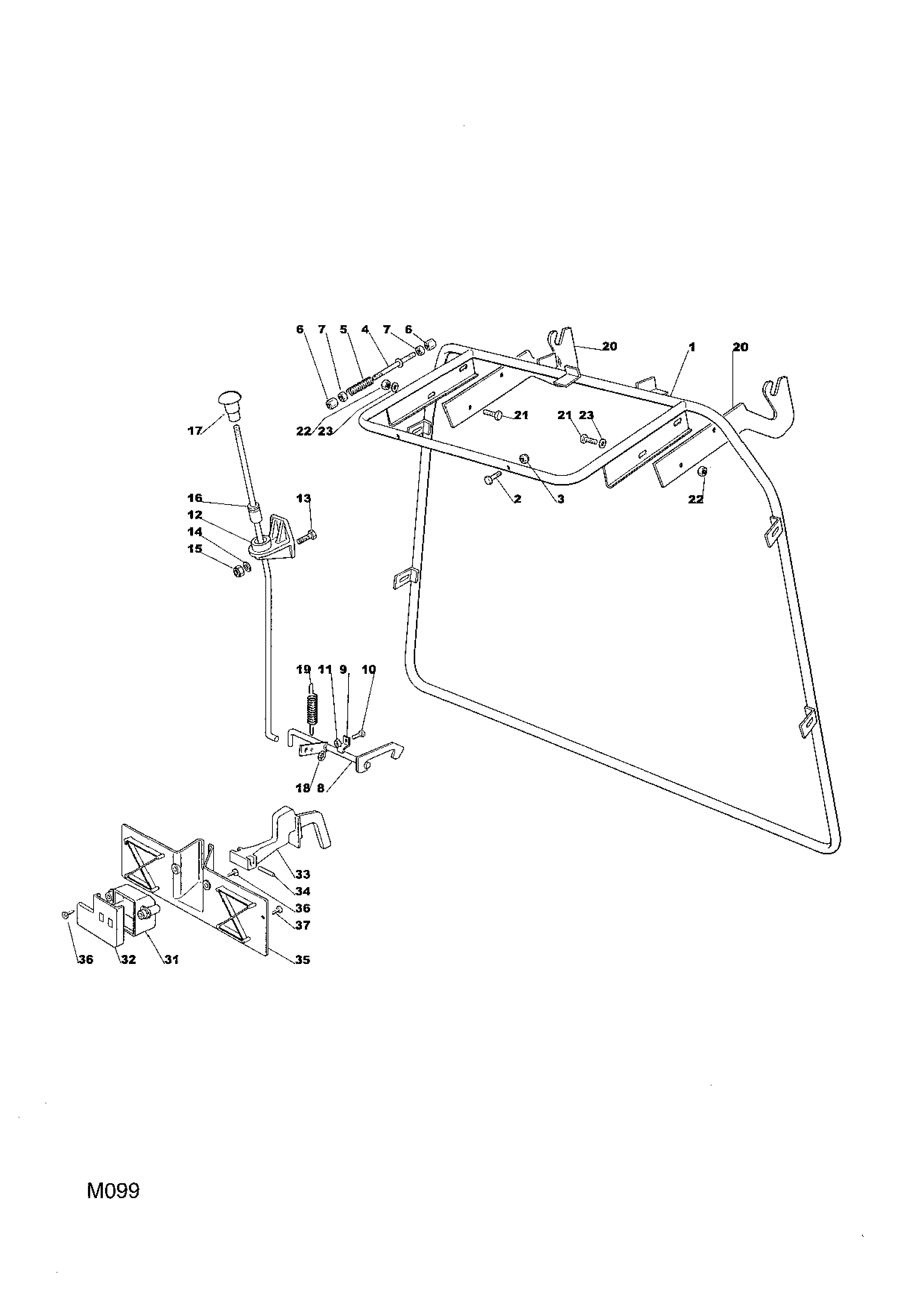 Grass Catcher (Fixed Part)