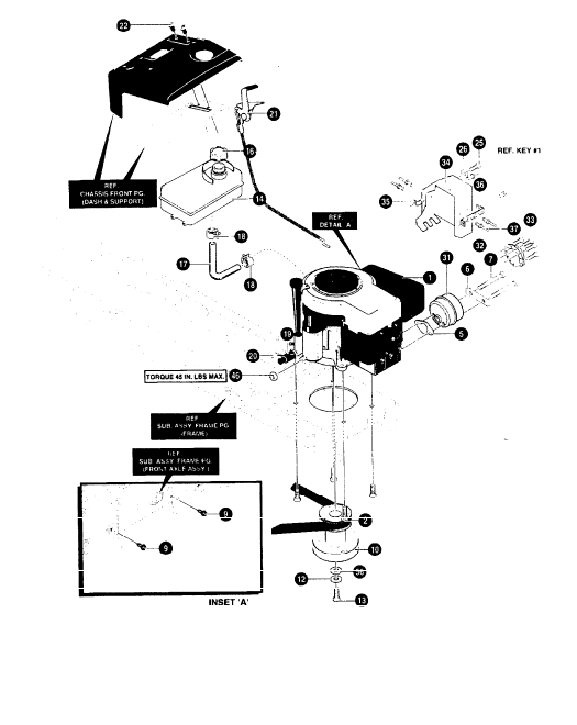 Engine and Control Assy