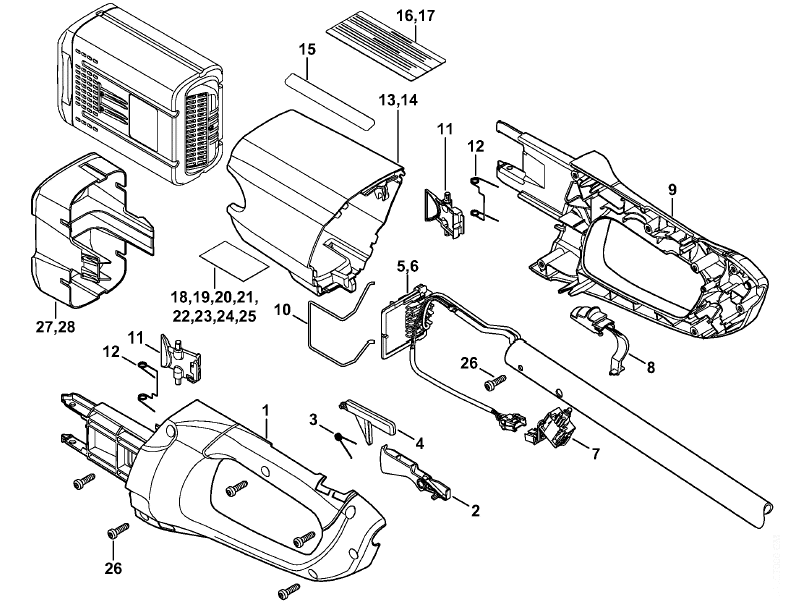 Handle Housing