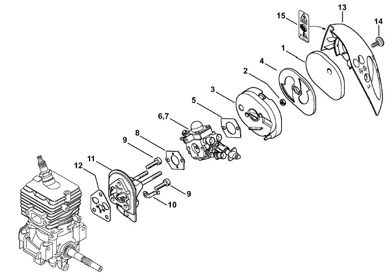 Air filter, Spacer flange