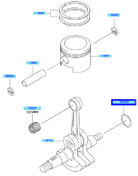 Piston & Crankshaft