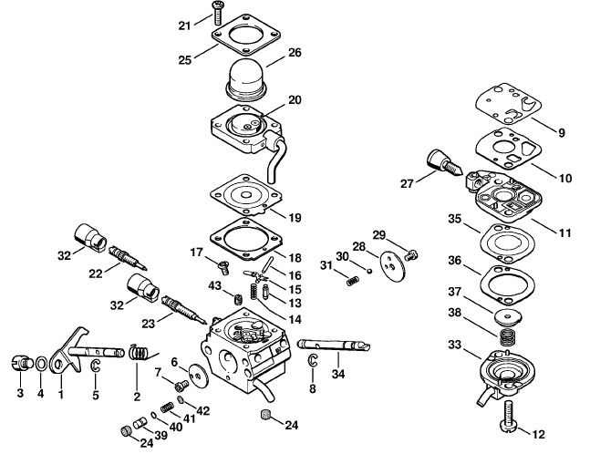 Carburetor C1Q-S88 (03
