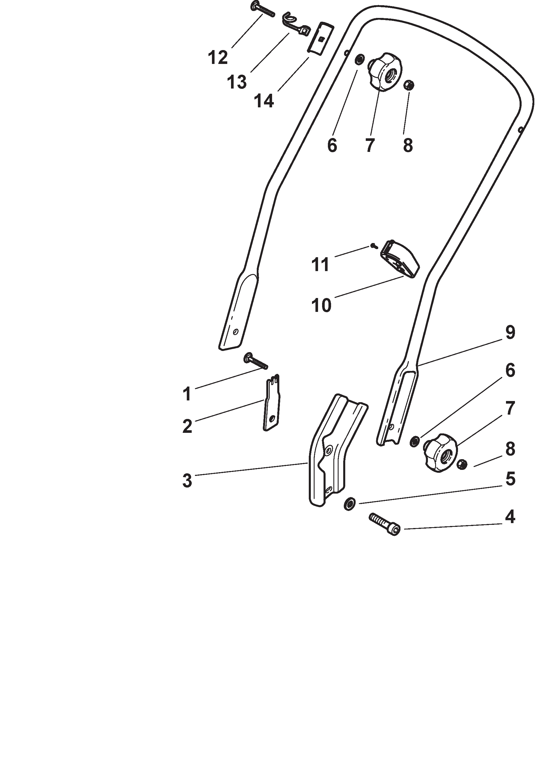 Handle, Lower Part