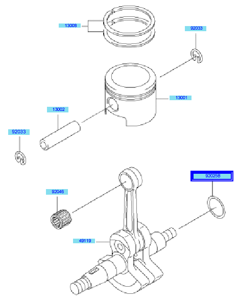 Piston & Crankshaft