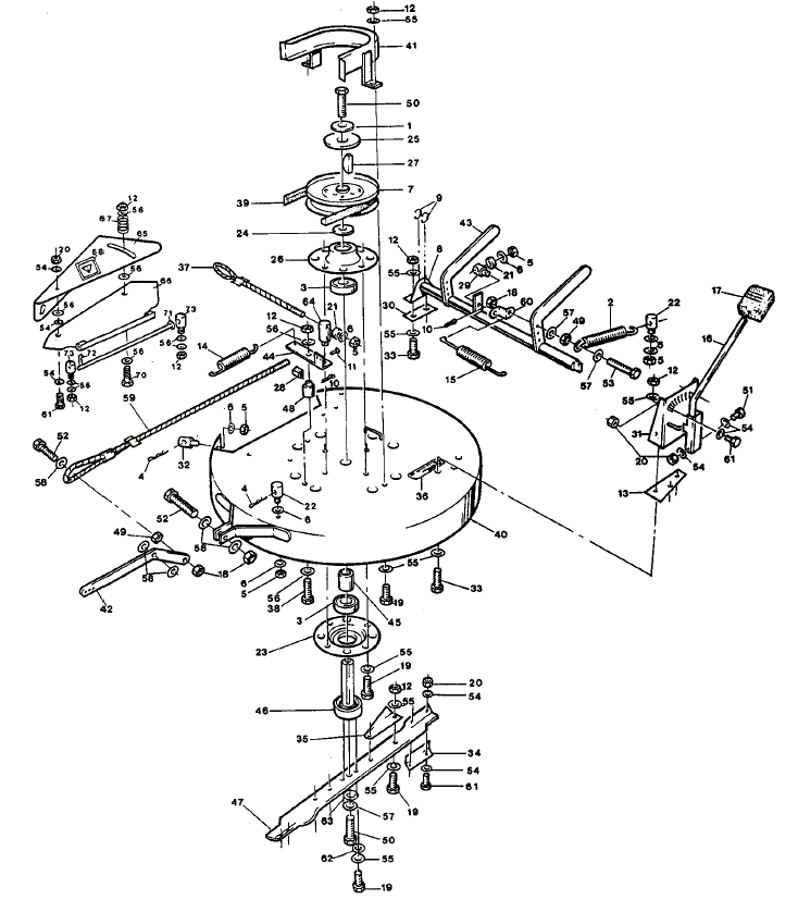 Cutter deck