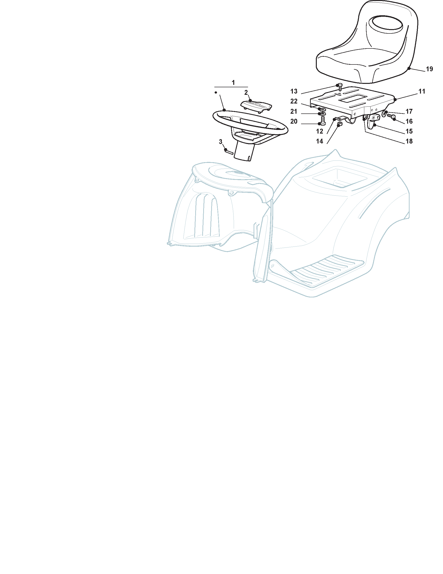 Seat & Steering Wheel