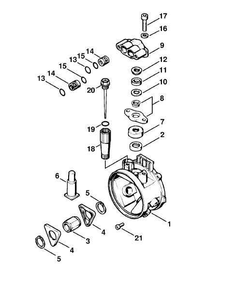 Pump housing