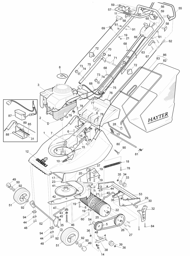 Main Frame Assembly
