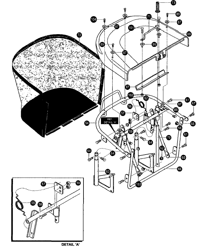 Grass Bagger Assembly
