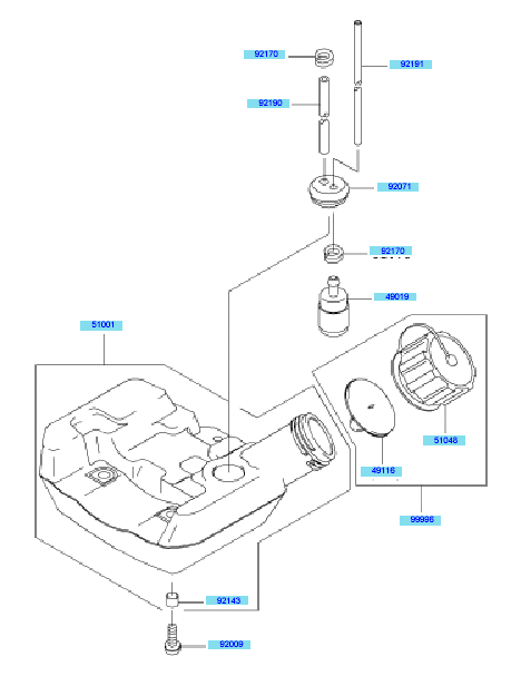 Fuel Tank & Fuel Valve