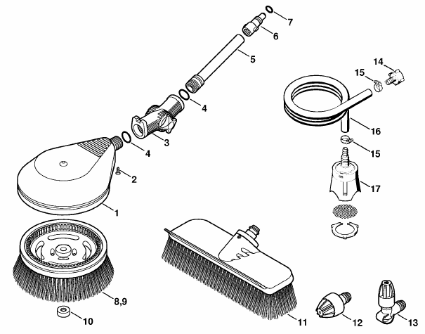 Washing brush
