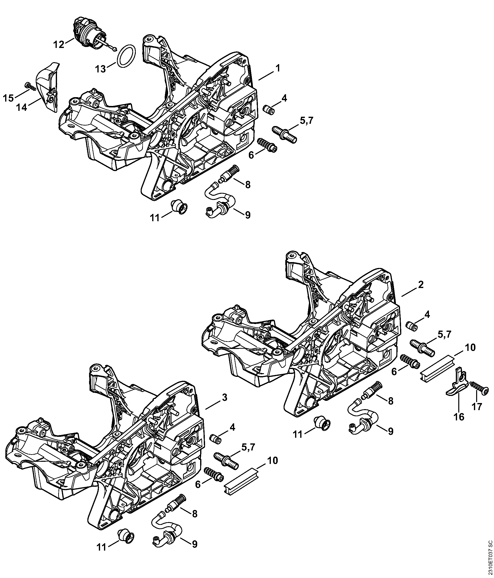 Engine housing