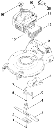 Engine & Blade Assembly