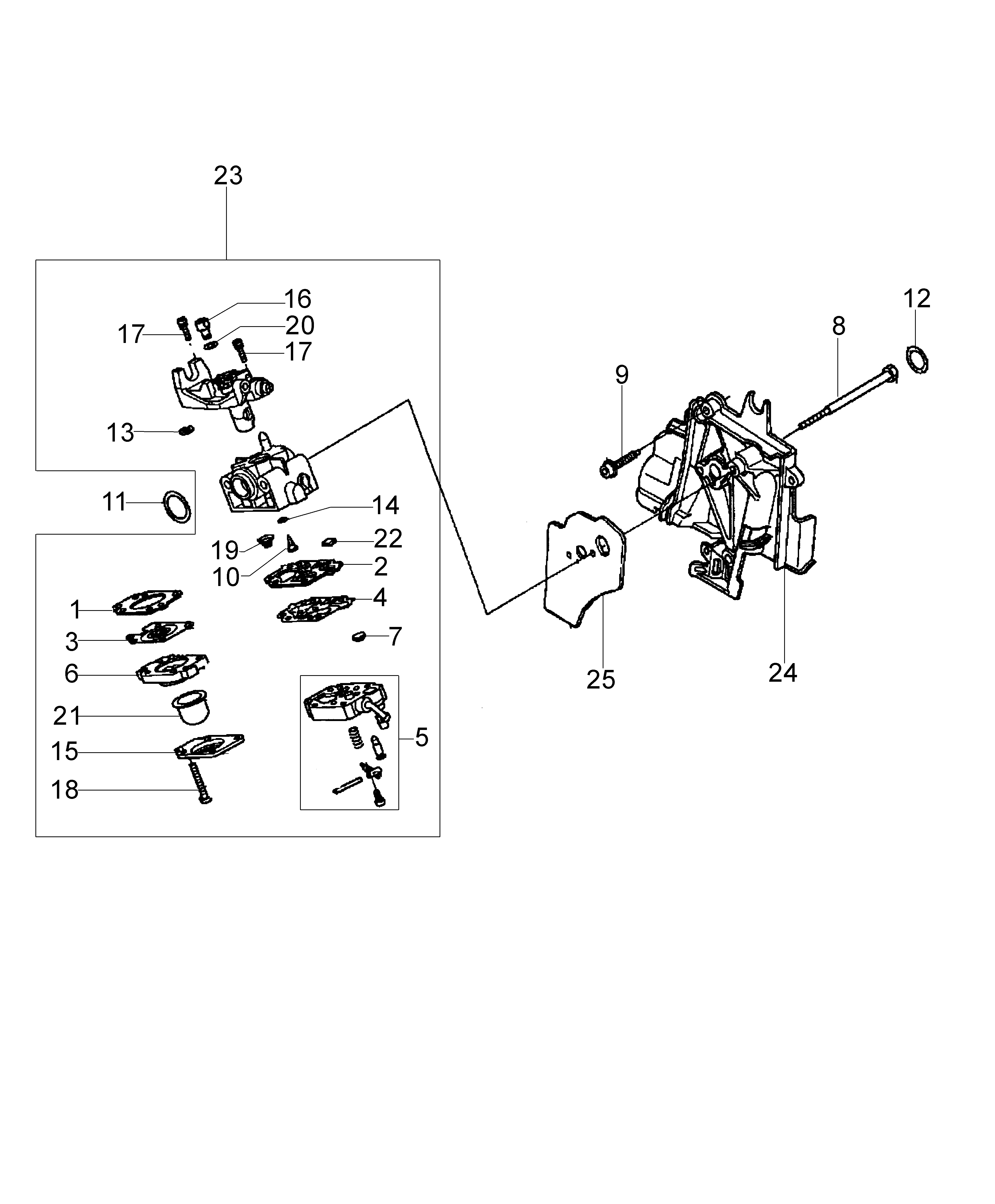 Carburetor WYB 16C