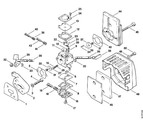 E-Carburetor, Air filter