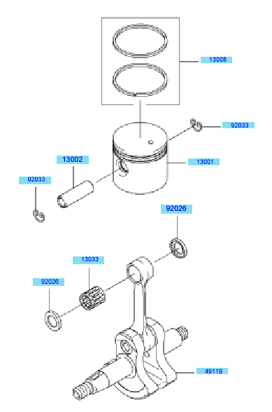 Piston & Crankshaft