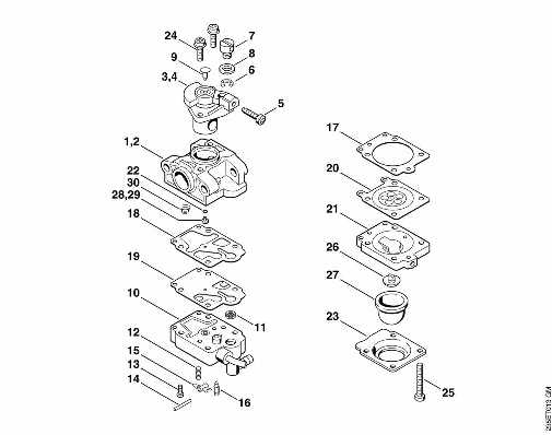 E-Carburetor WYL#62A, WYL#63