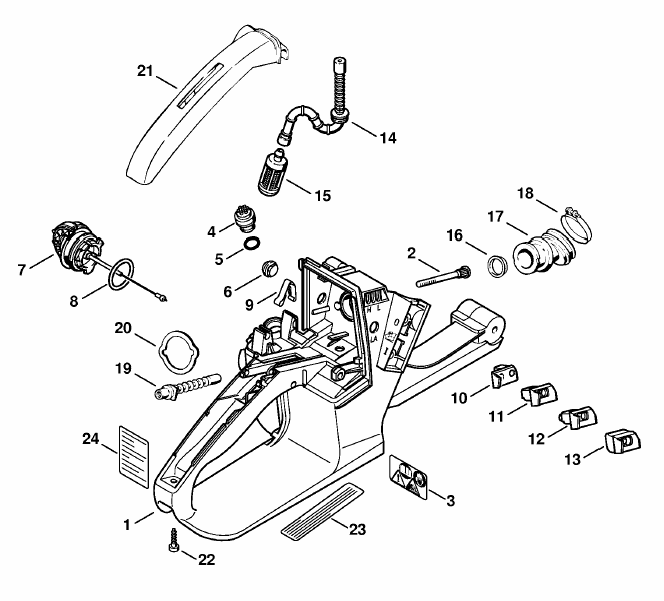 Tank housing