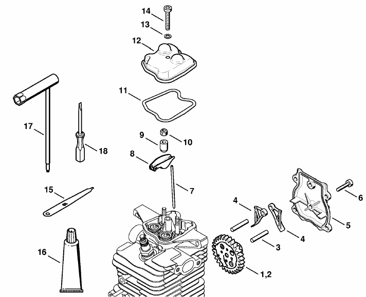 Valve timing gear