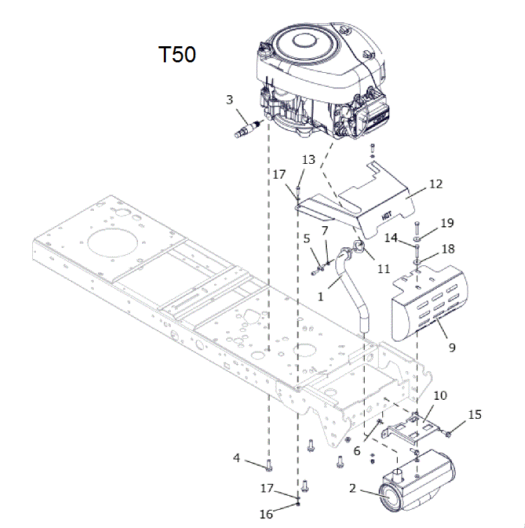 ENGINE ASSY T50