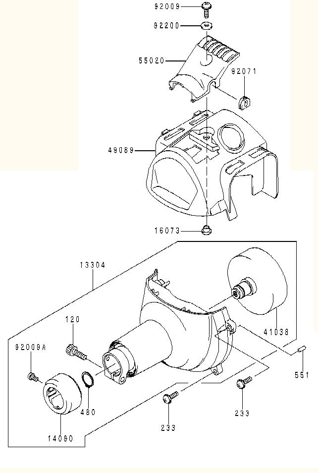 CLUTCH HOUSING & COVERS