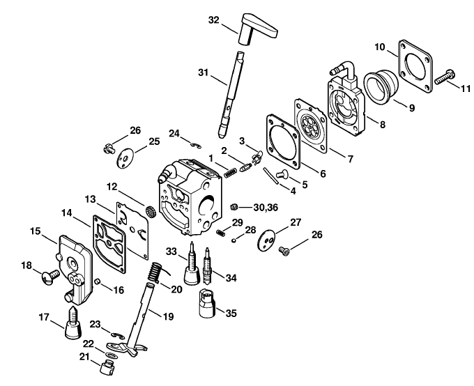 Carburetor C1QS105