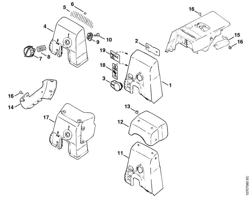 Carburetor box cover
