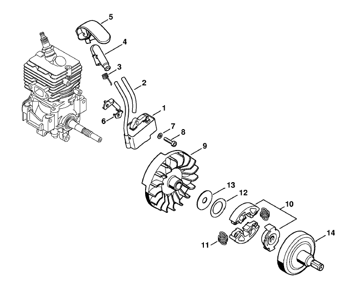 Ignition system, Clutch