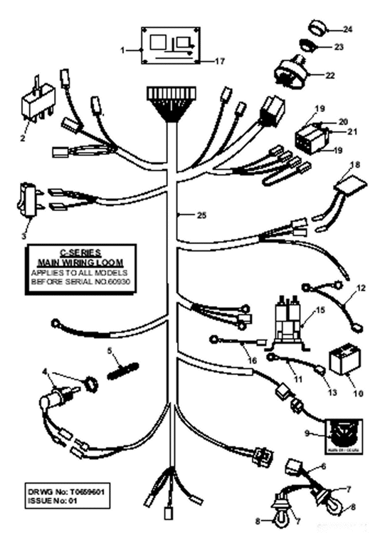 Main Wiring Loom Pre SN 60930
