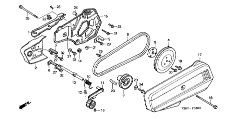CASE & BELT DRIVE
