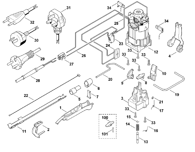Electric Motor - Switching System