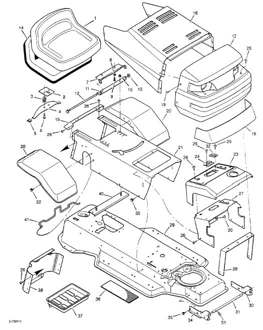 Chassis and Hood