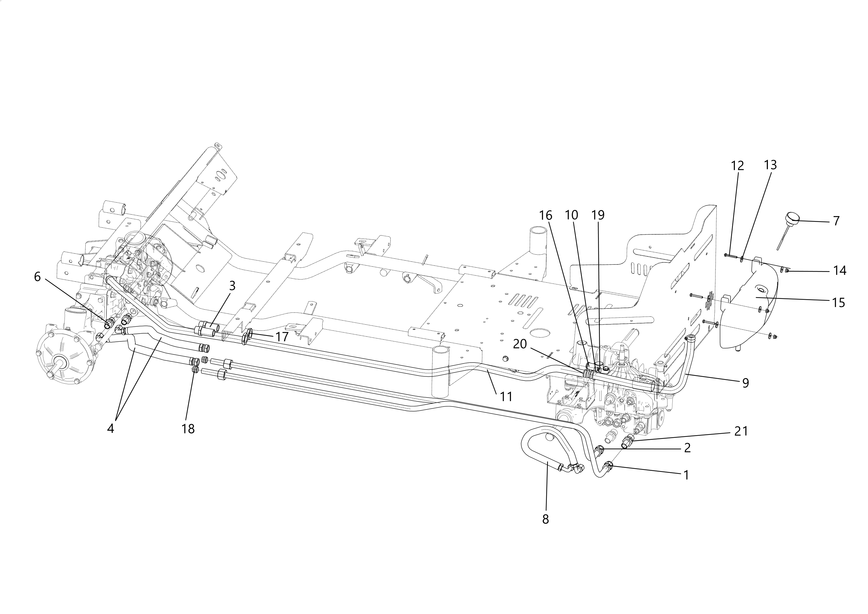 Hydraulic distribution