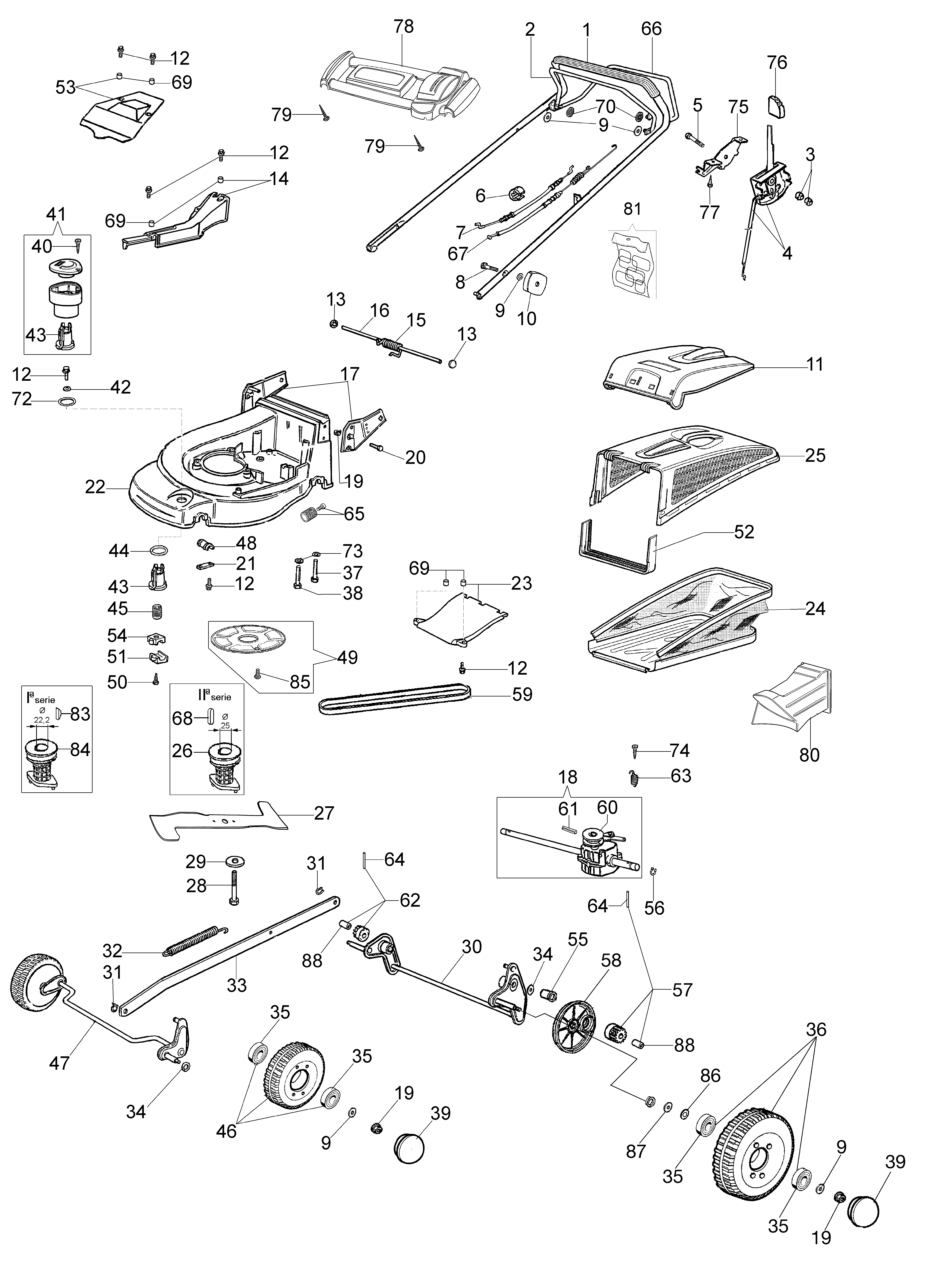 Illustrated parts list (From June 2007)