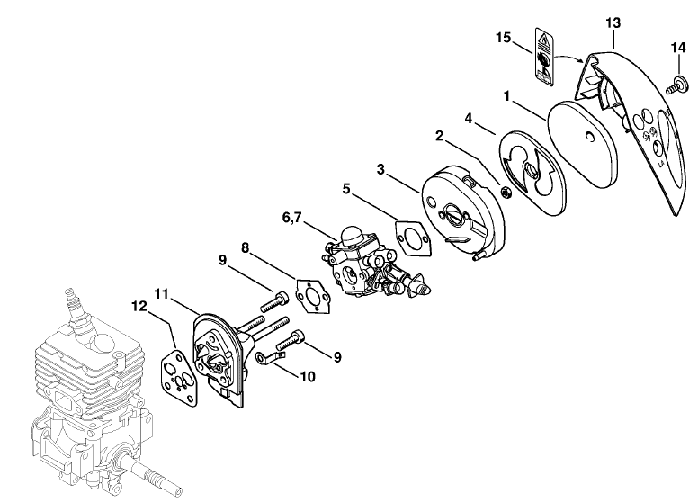 Air filter, Spacer flange