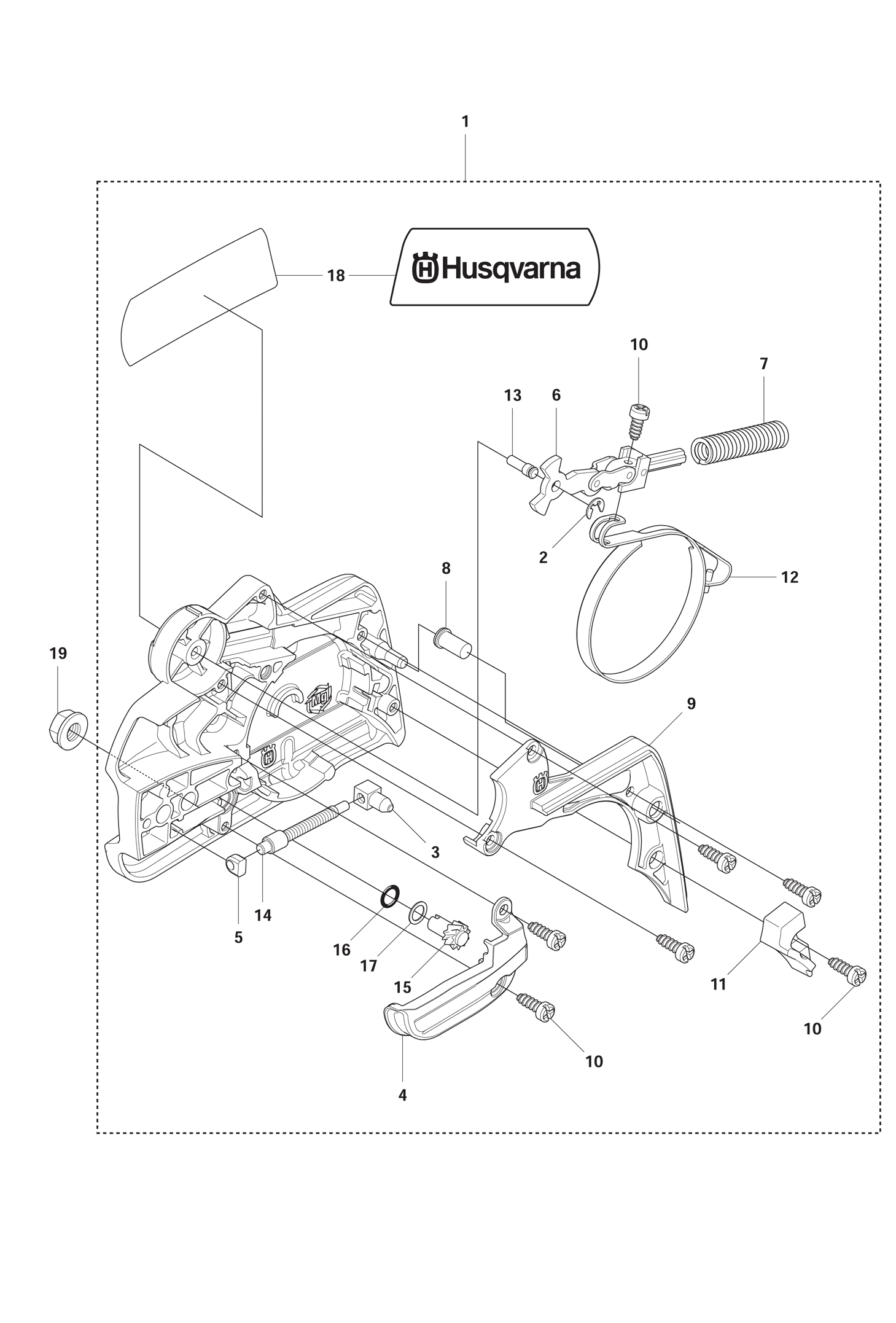 Chain Break & Clutch Cover 135