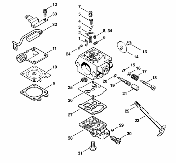 Carburetor WTE-1