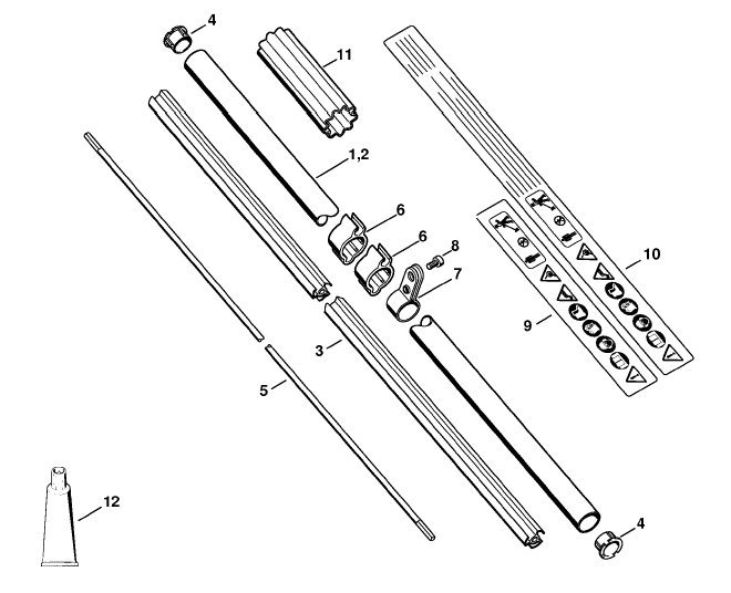 Drive tube assembly