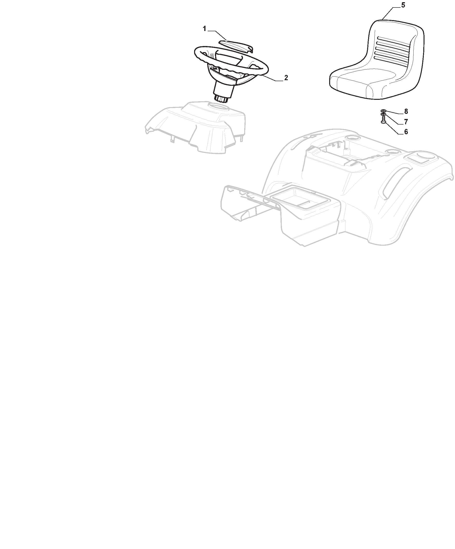 Seat & Steering Wheel